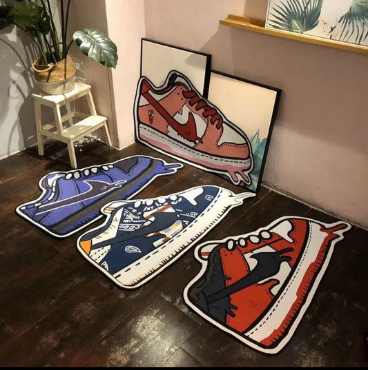 Printed Sneaker Rugs