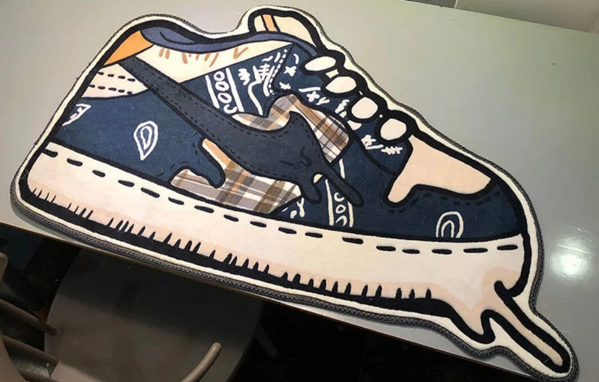 Printed Sneaker Rugs