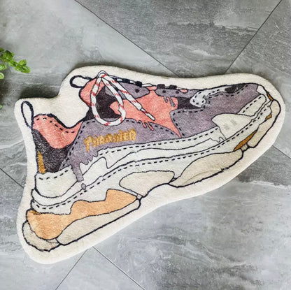 Plush Sneaker Rugs